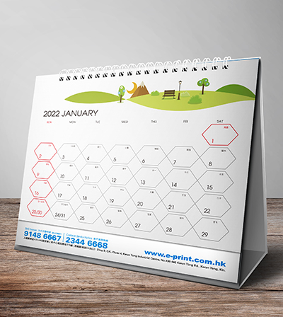 2025座檯月曆-E-2型