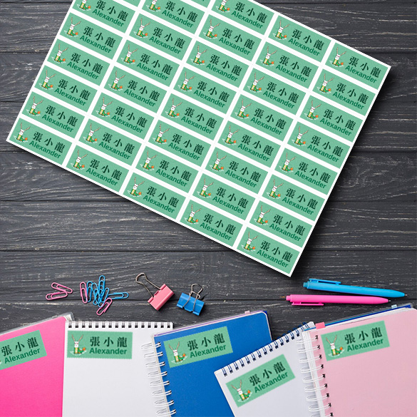 小數量印刷的數碼貼紙，彩色、多邊形設計，地標插畫，特低起印量，1張起印，適合送贈朋友，或作公司小型活動之用，成本低又可隨意發揮創意