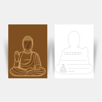 天壇大佛明信片