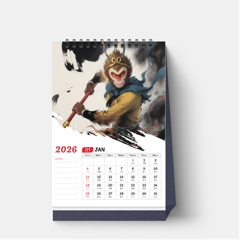 東方禪意風格設計，黑灰白主色調，西遊記人物元素