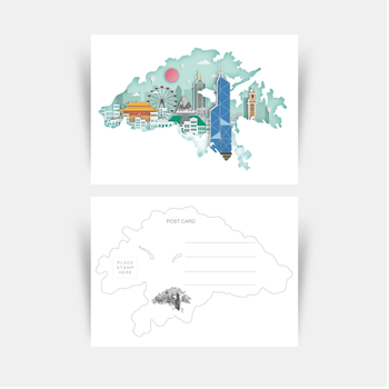 香港地標建築地圖